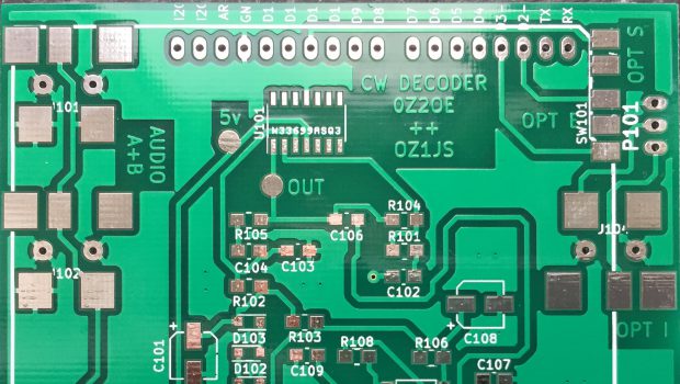 Morsedecoder – PCB (#02)
